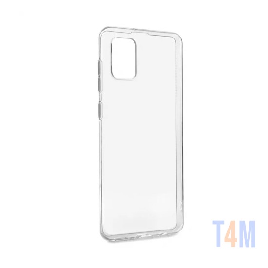 Capa de Silicone Macio para Samsung Galaxy A31 Transparent